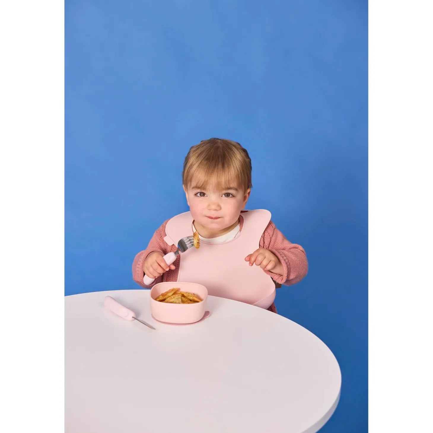 B.Box For Kids Set de bol à ventouse trio Blush