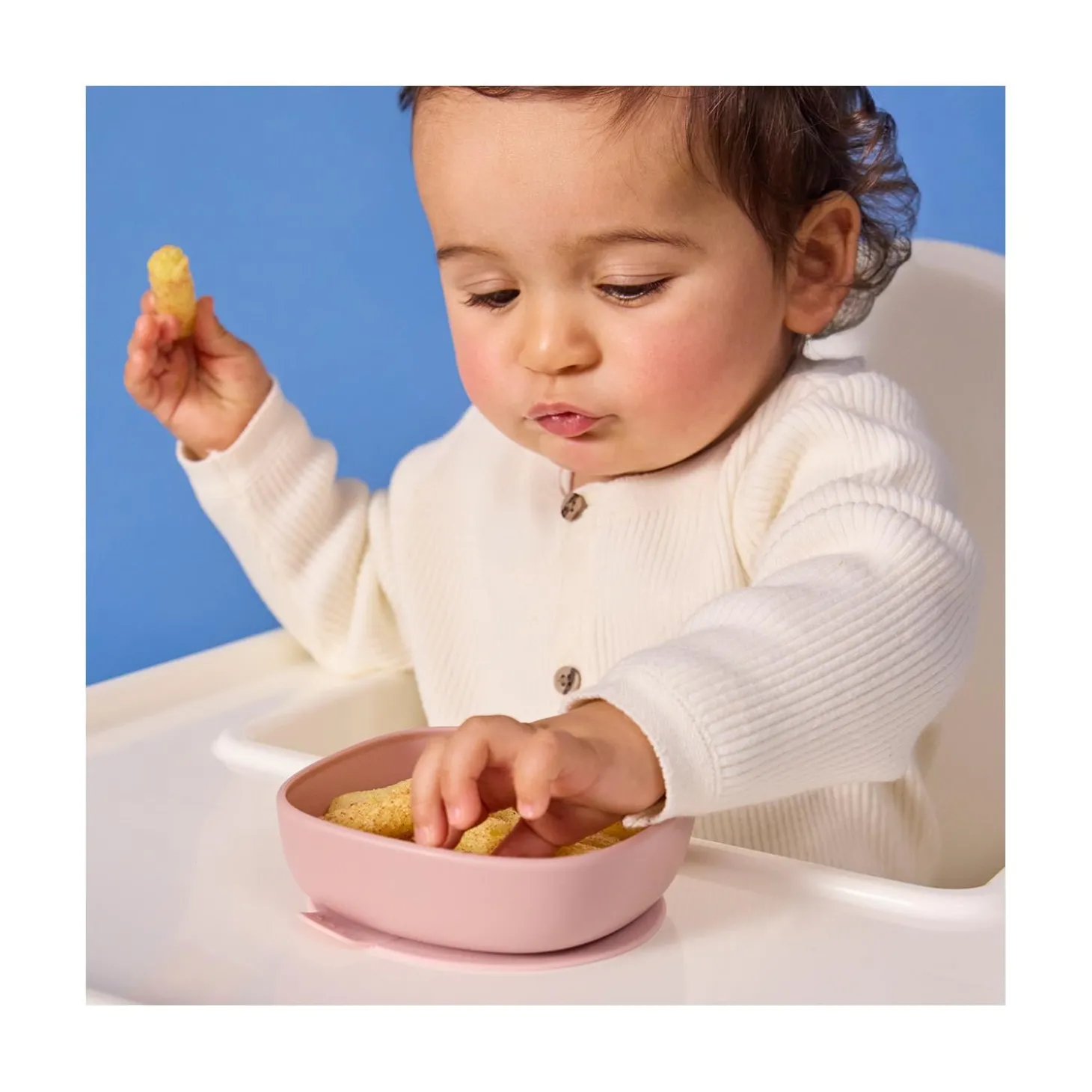 B.Box For Kids Set de bol à ventouse trio Blush