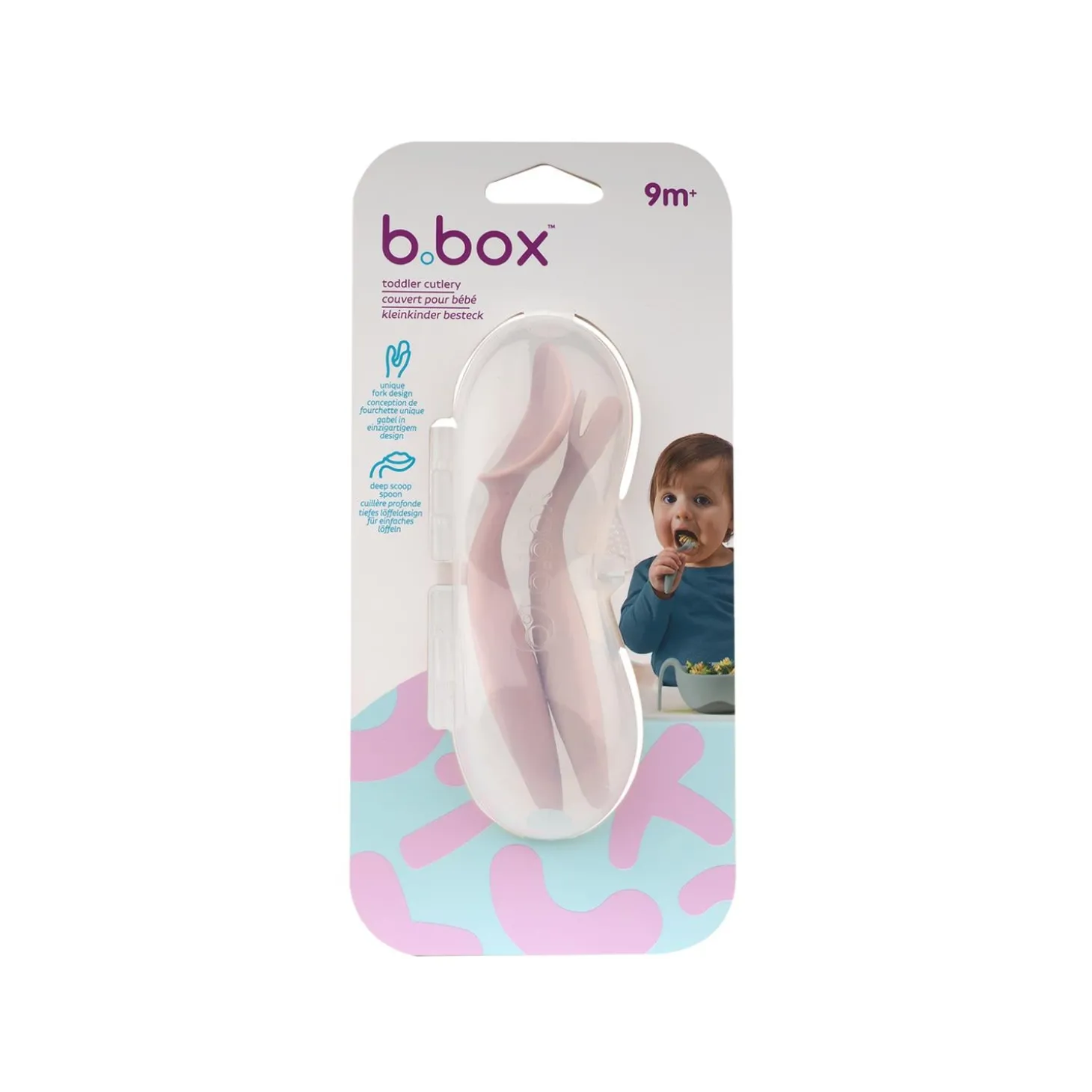 B.Box For Kids Set de couvert Blush