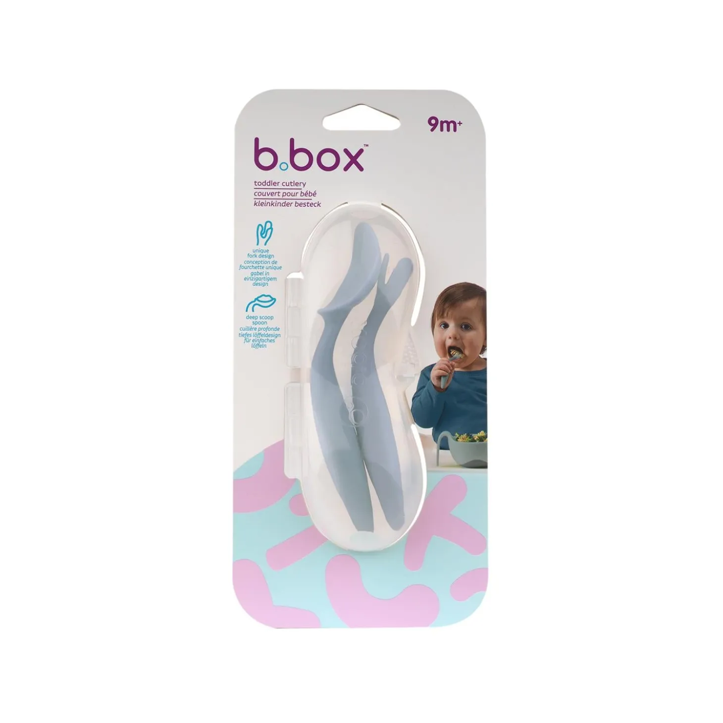B.Box For Kids Set de couvert Latte