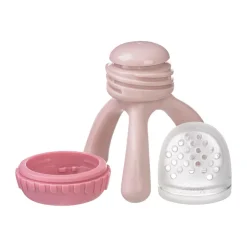 B.Box For Kids                    Sucette grignoteuse + embout silicone sur trépied    Blush