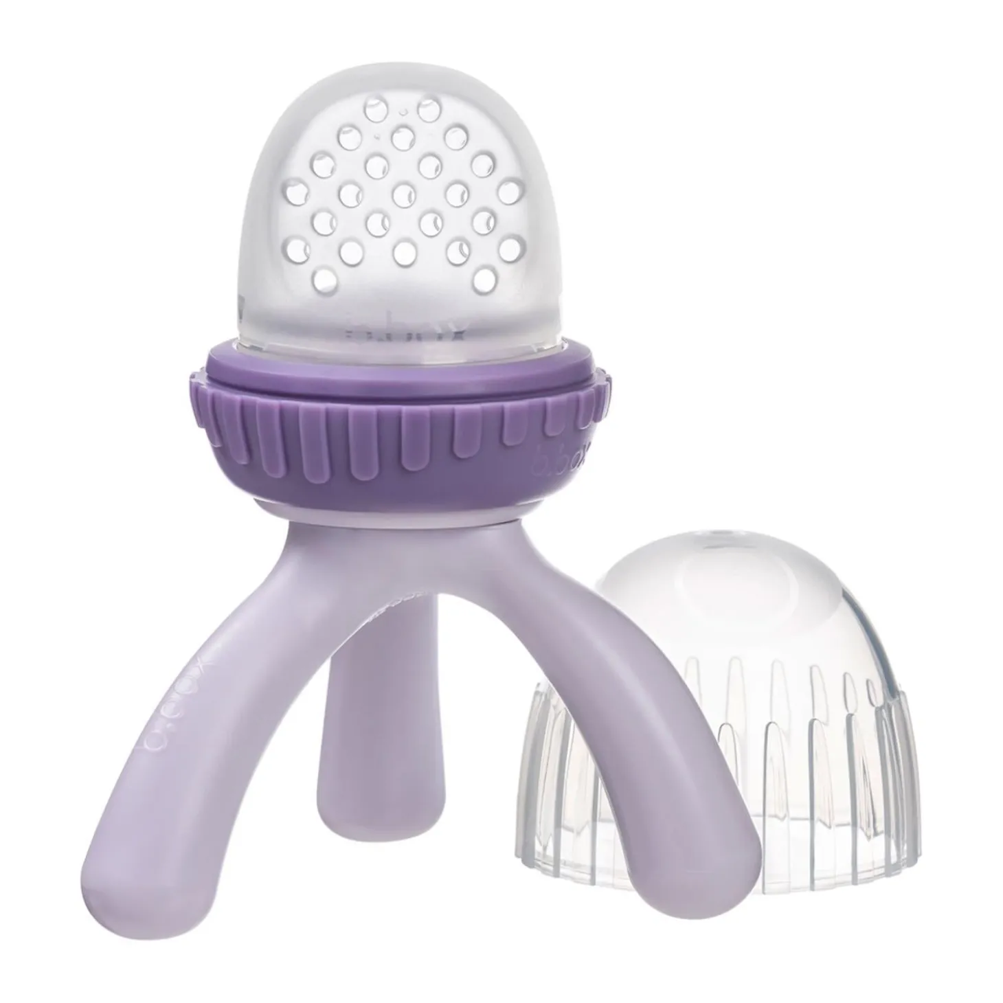 B.Box For Kids Sucette grignoteuse + embout silicone sur trépied Peony