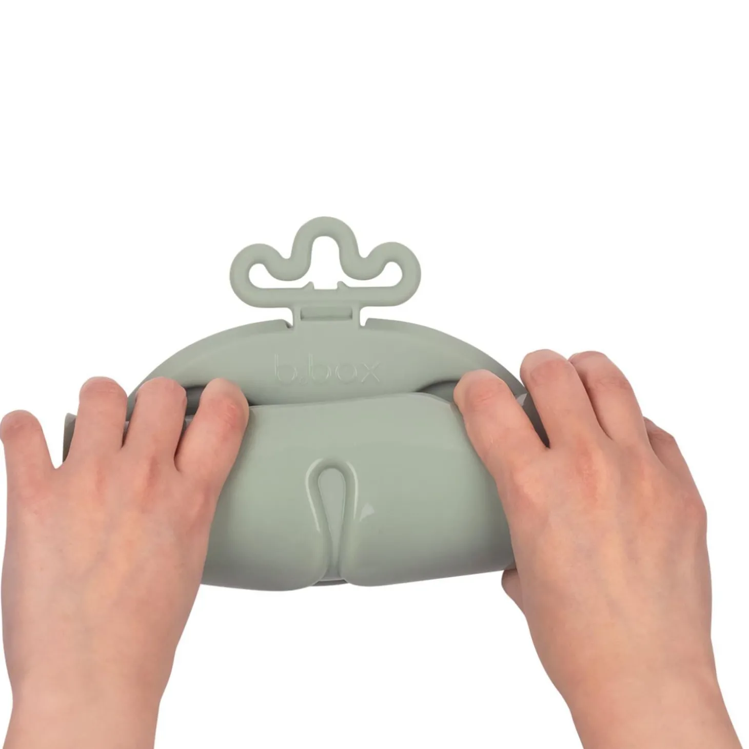 B.Box For Kids Tapis de repas en silicone Roll + Go Sage