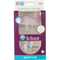 B.Box For Kids Tasse à bec en siliconne Blush 240 ml