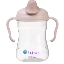 B.Box For Kids Tasse à bec en siliconne Blush 240 ml