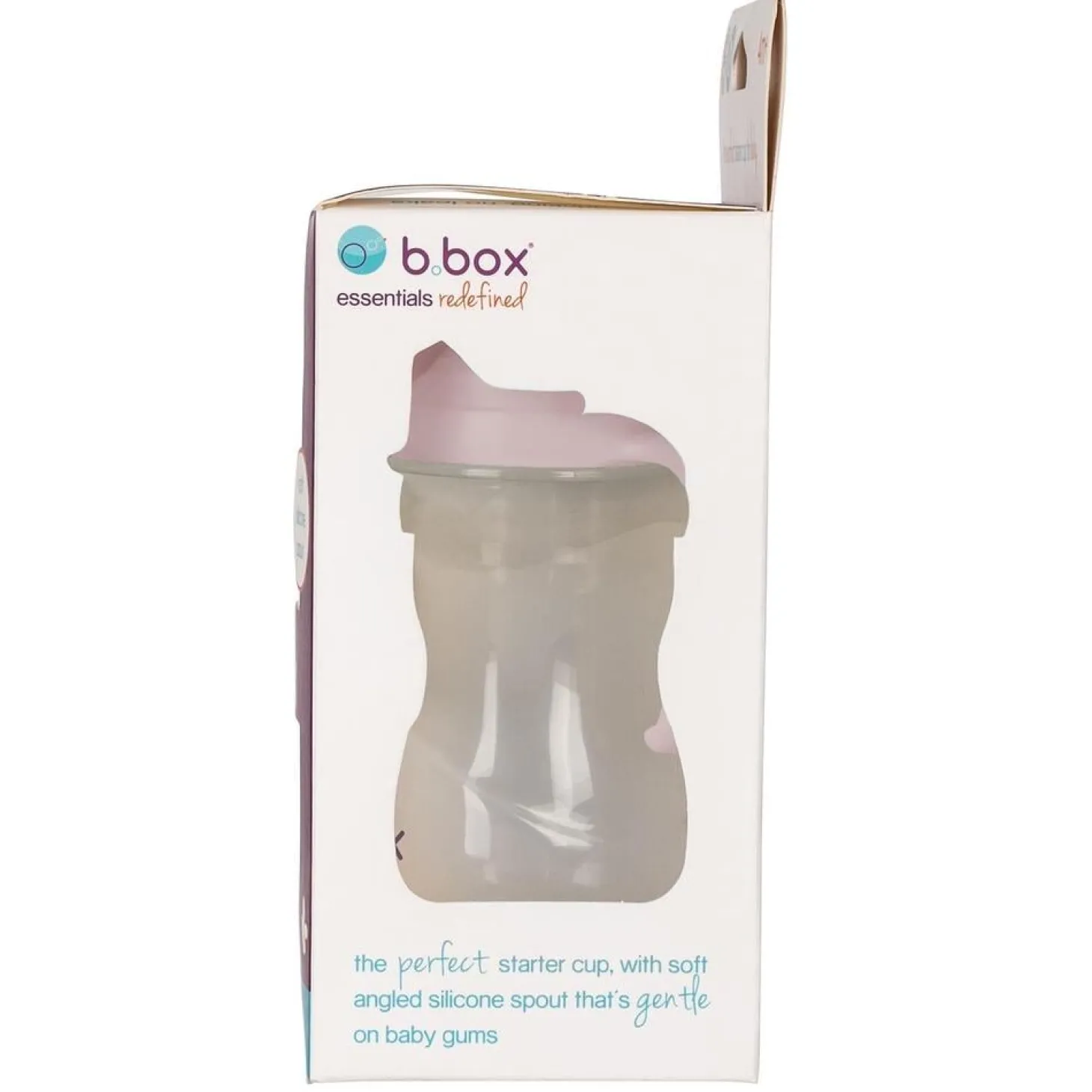 B.Box For Kids Tasse à bec en siliconne Blush 240 ml