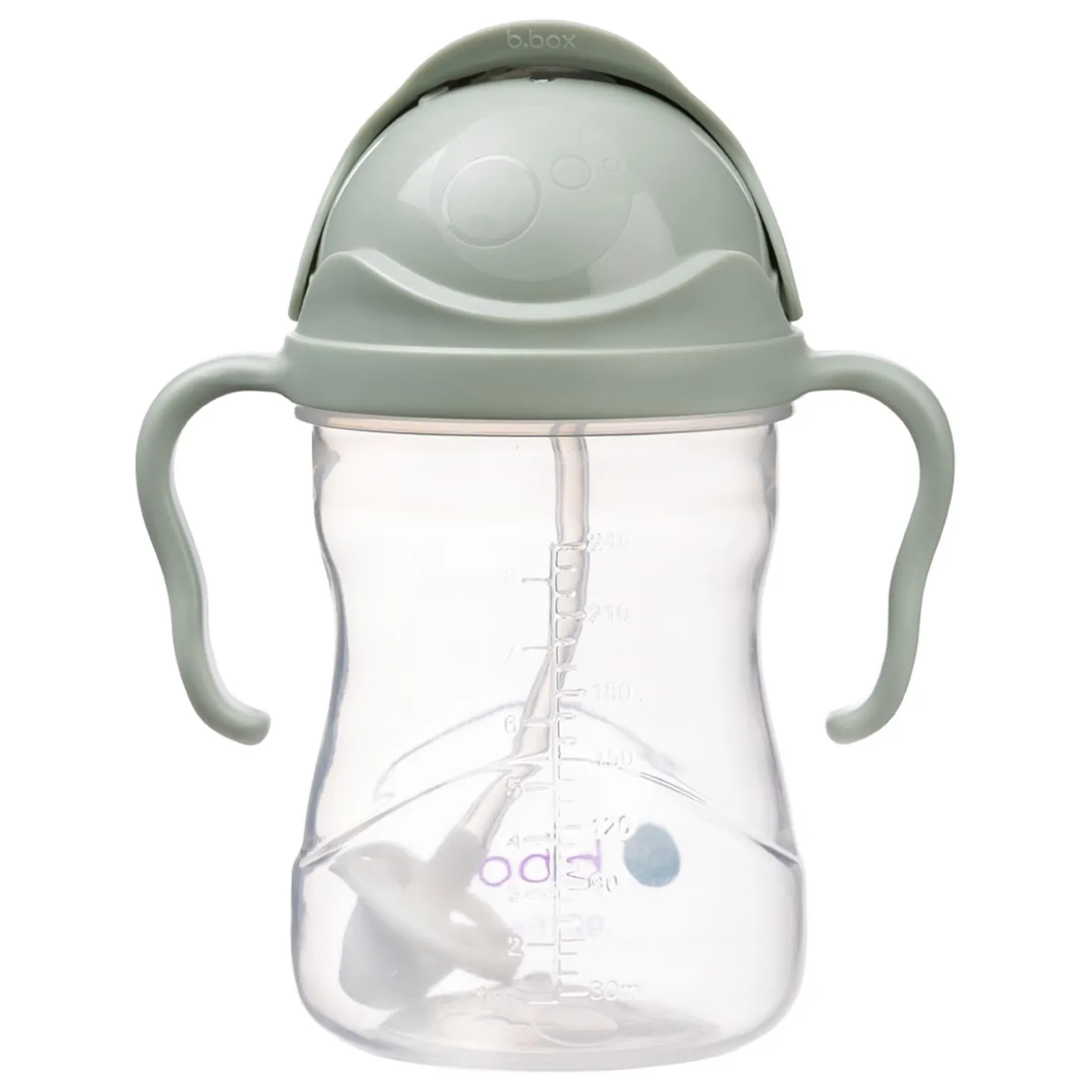B.Box For Kids Tasse à paille lestée Sage 240 ml