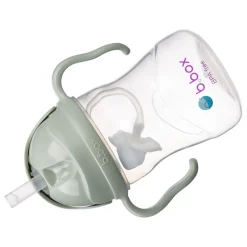 B.Box For Kids Tasse à paille lestée Sage 240 ml