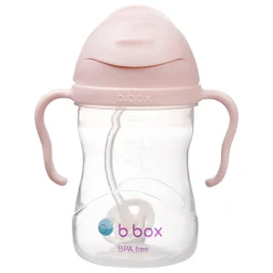B.Box For Kids Tasse à paille lestée Blush 240 ml