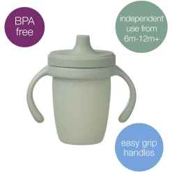 B.Box For Kids Tasse évolutive avec anse en silicone Blush 240 ml