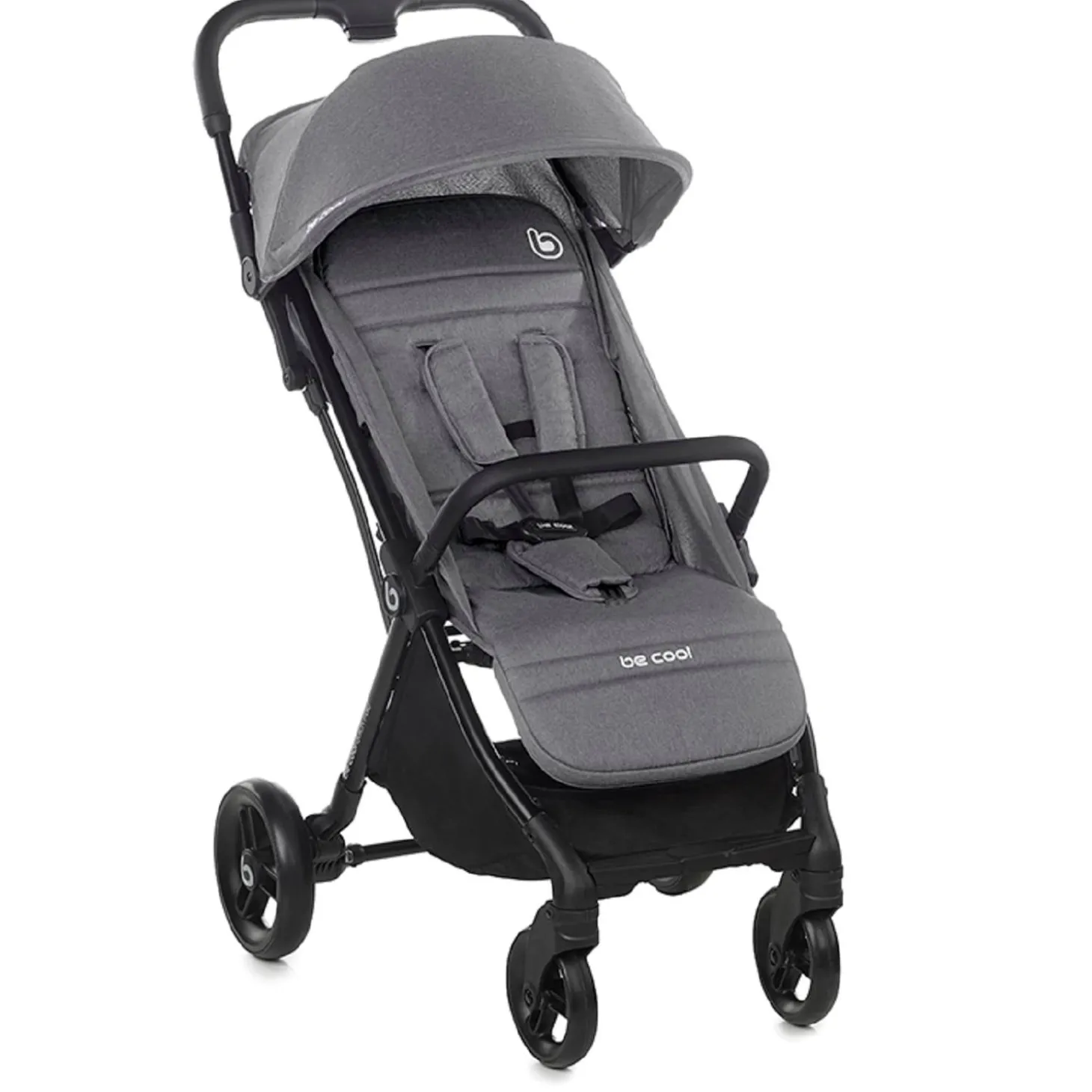 Be cool Poussette compacte Quick Fold Be Graphite 0-22 kg