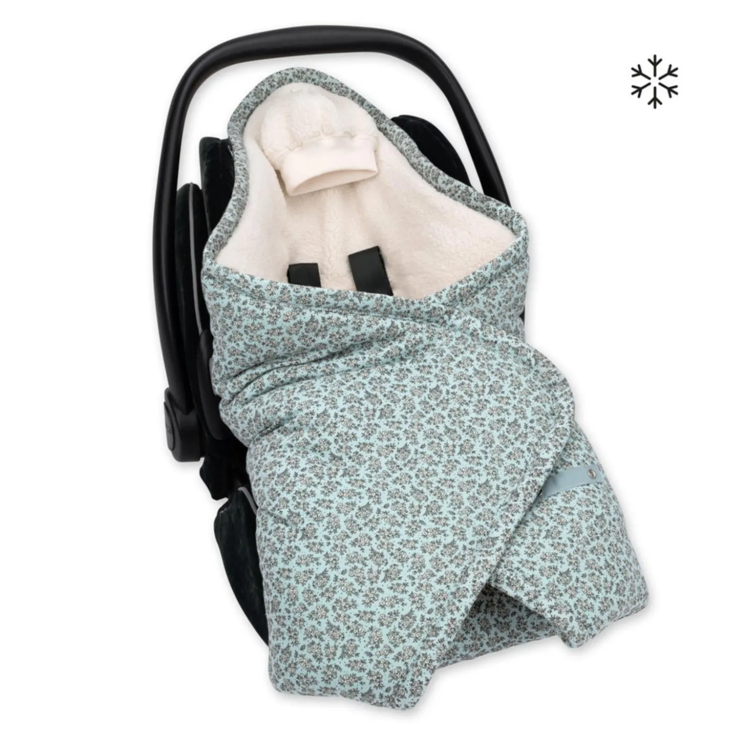 Bemini Couverture Biside Print Heidi Opalin 0-12 mois