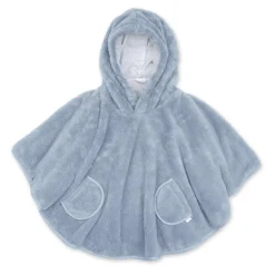 Bemini Poncho de voyage Softy jersey Bleu Stone 9-36 mois