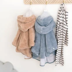 Bemini                    Poncho de voyage Softy jersey    Bleu Stone            9-36 mois