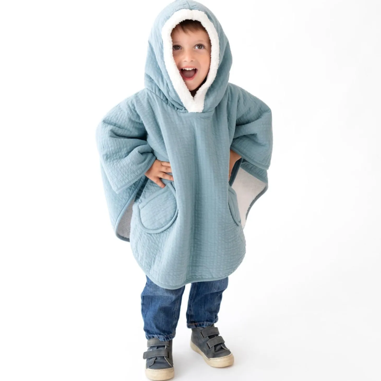Bemini Poncho De Voyage Teddy+Jersey Cadum Wonder 9-36 mois