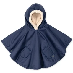 Bemini                    Poncho teddy    Coated Navy 67            9-36 mois