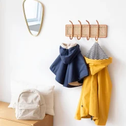 Bemini Poncho teddy Coated Navy 67 9-36 mois