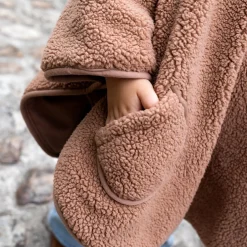Bemini Poncho teddy outside Muffin 82 9-36 mois
