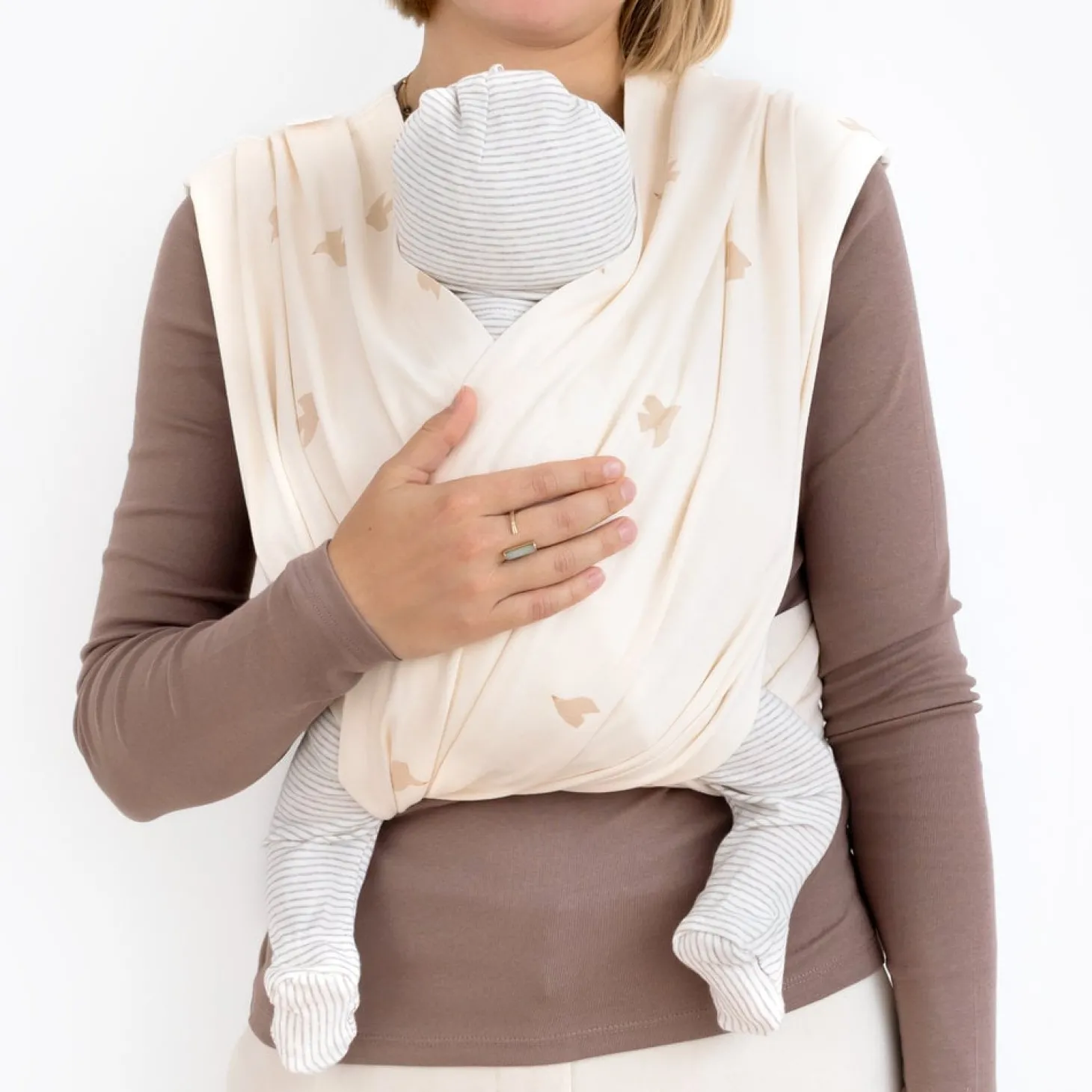 Bemini Porte-bébé Duo Piuma ecru