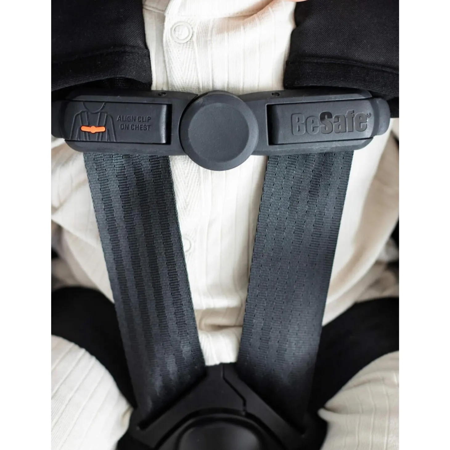 BeSafe Clip de ceinture de sécurité Noir