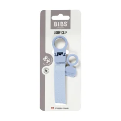 BIBS                    Attache Tétine Loop    Dusty Blue
