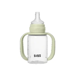 BIBS Biberon d'Apprentissage Silicone 1 Pack Sage 150 ml