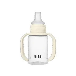 BIBS Biberon d'Apprentissage Silicone 1 Pack Ivory 150 ml