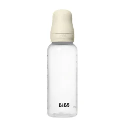 BIBS Biberon Rond Caoutchouc naturel 1 Pack Ivory 270 ml - debit moyen