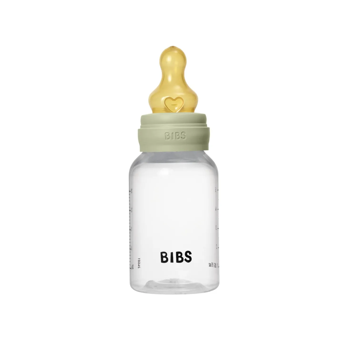 BIBS Biberon Rond Caoutchouc naturel 1 Pack Sage 150 ml - Débit lent
