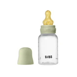 BIBS Biberon Rond Caoutchouc naturel 1 Pack Sage 150 ml - Débit lent