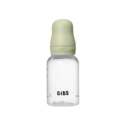 BIBS Biberon Rond Caoutchouc naturel 1 Pack Sage 150 ml - Débit lent