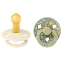 BIBS                    BIBS x Liberty Tétine Colour 2 Pack Caoutchouc naturel    Honey Bee/Sage            6-18 mois