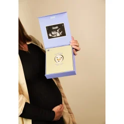 BIBS                    Coffret Annonce Grossess Bébé Arrive Caoutchouc    Ivory            Taille 1