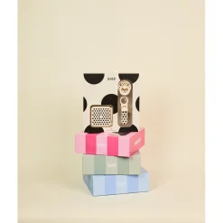 BIBS Coffret Cadeau Polka Dots Caout. Ivory Black