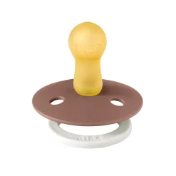 BIBS Tétines Colour Caoutchouc naturel Woodchuck Glow 6-18 mois