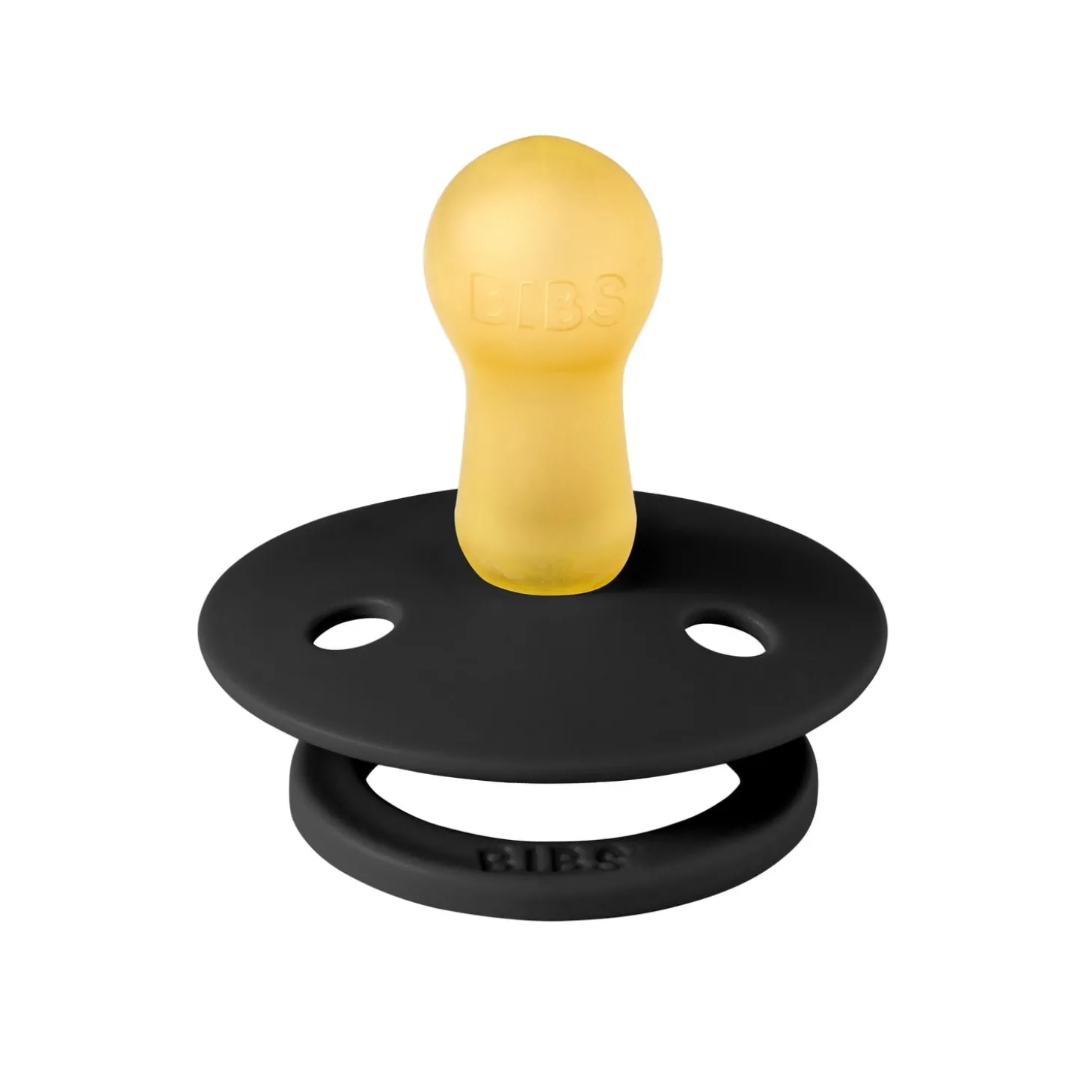BIBS Tétines Colour Caoutchouc naturel Black 6-18 mois