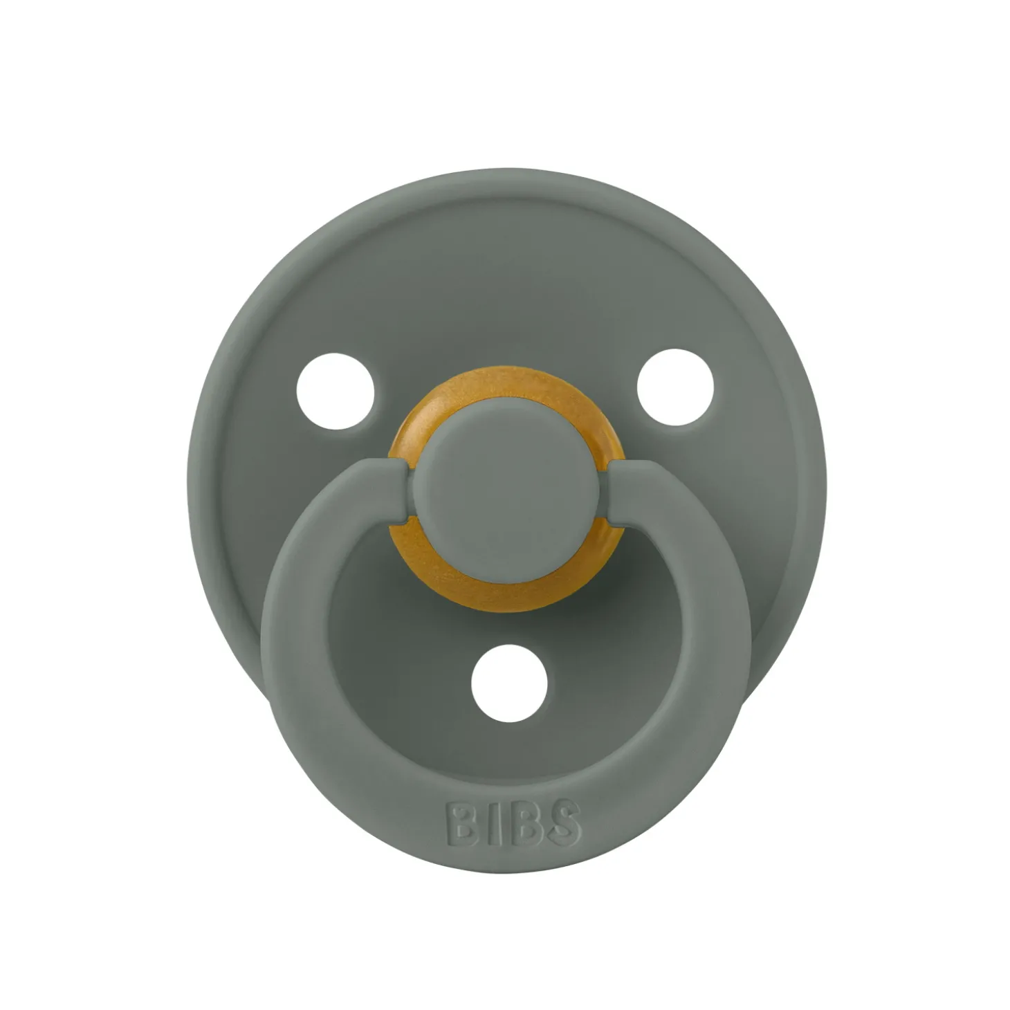 BIBS Tétines Colour Caoutchouc naturel Pine 6-18 mois