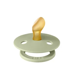 BIBS Tétines Studio Colour Block Caoutchouc naturel Anatomique Sage 0-6 mois