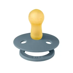 BIBS Tétines Studio Colour Block Caoutchouc naturel Petrol 6-18 mois