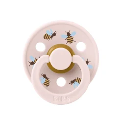 BIBS                    Tétines Studio Colour Bumblebee Friends Caoutchouc naturel    Petrol            6-18 mois