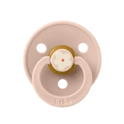 BIBS Tétines Studio Colour Jasmine Caoutchouc naturel Blush 6-18 mois