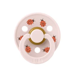 BIBS                    Tétines Studio Colour Ladybug Friends Caoutchouc naturel    Petal            6-18 mois