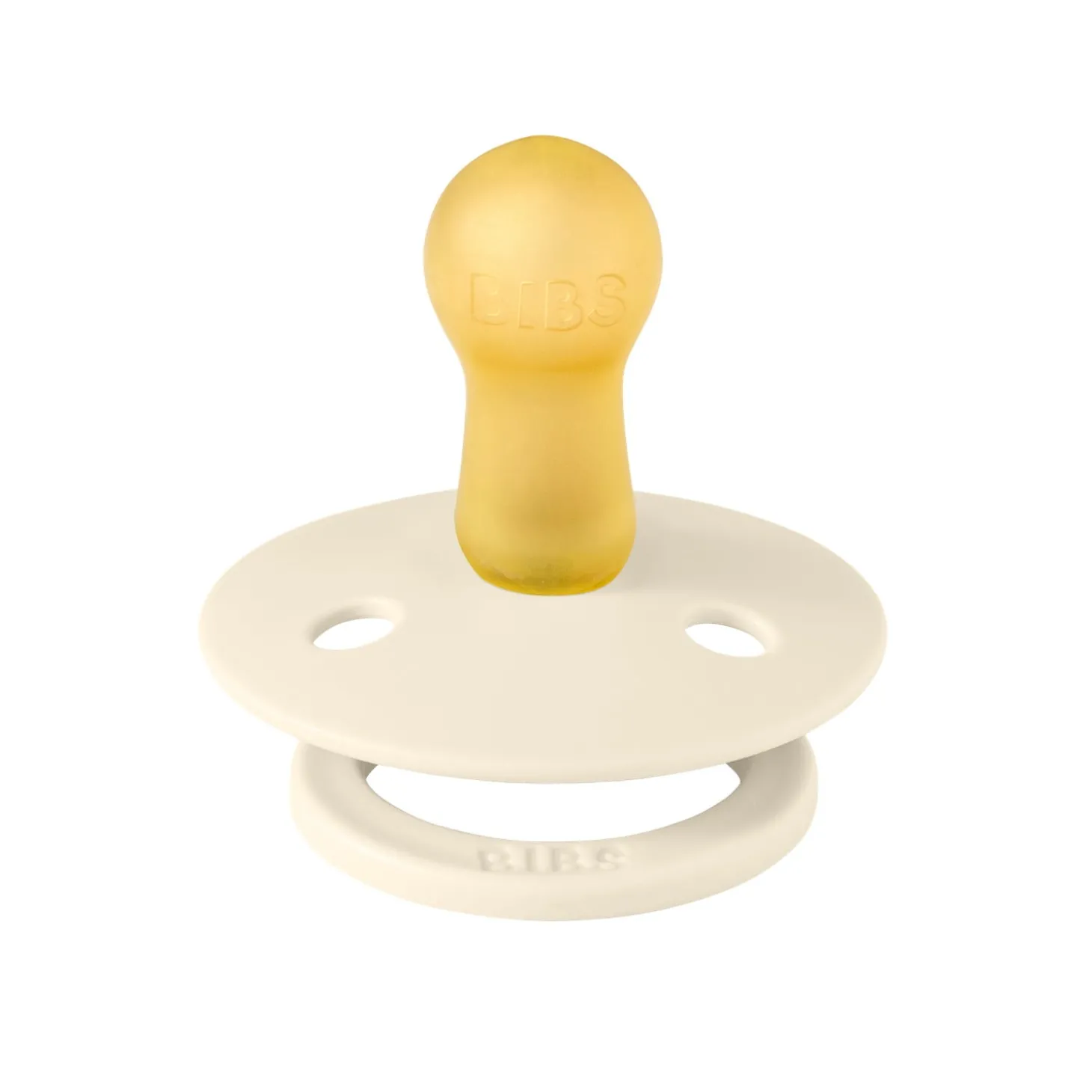BIBS Tétines Studio Colour Morning Bloom Caoutchouc naturel Ivory 6-18 mois