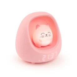Bigben kids Reveil veilleuse chat Rose