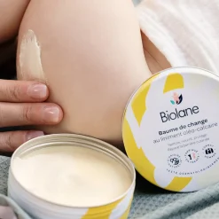 Biolane                    Baume de change au liniment    Jaune Et Blanc            100 ml