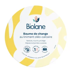 Biolane                    Baume de change au liniment    Jaune Et Blanc            100 ml
