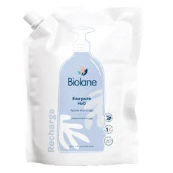 Biolane Écorecharge eau nettoyante Blanc 750 ml