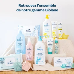 Biolane Cotons Pads Bio Bleu Clair Et Blanc