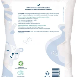 Biolane Cotons Pads Bio Bleu Clair Et Blanc