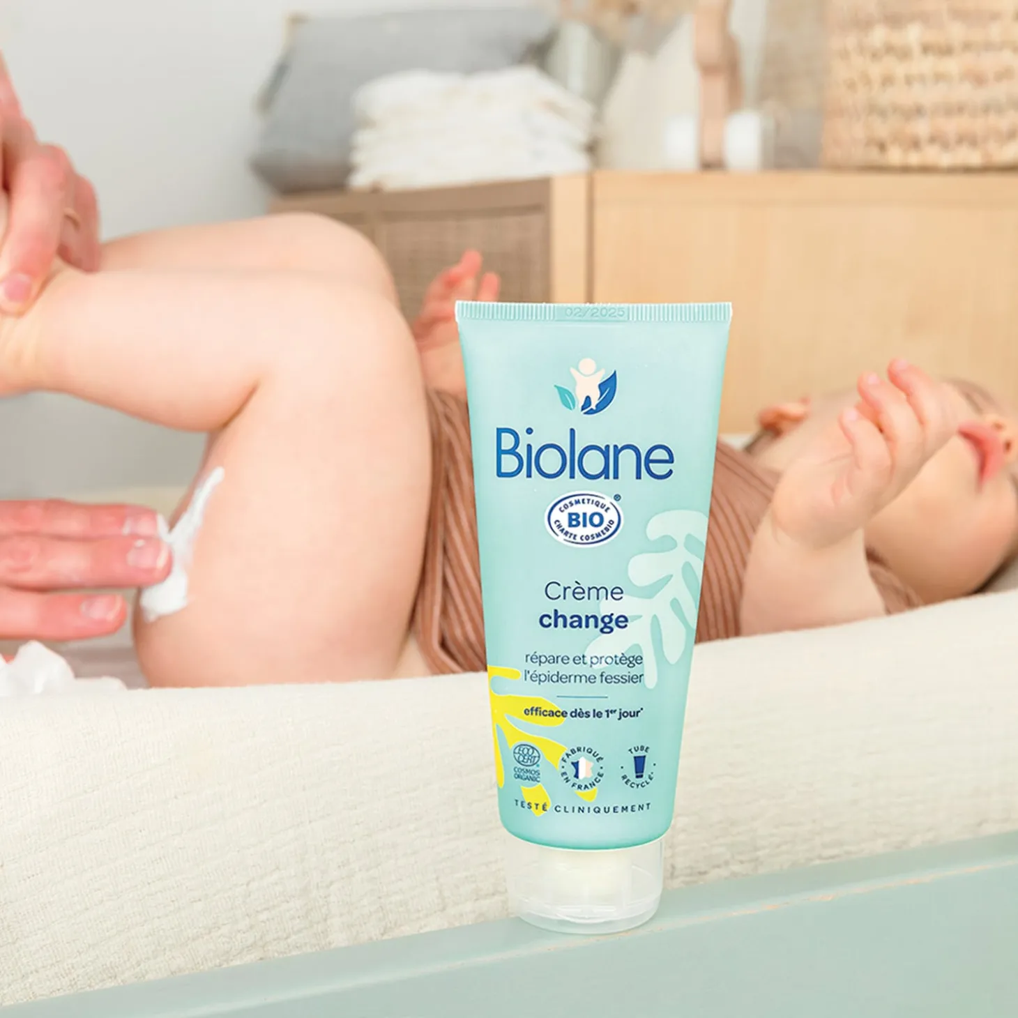 Biolane Crème change Bio Vert 100 ml